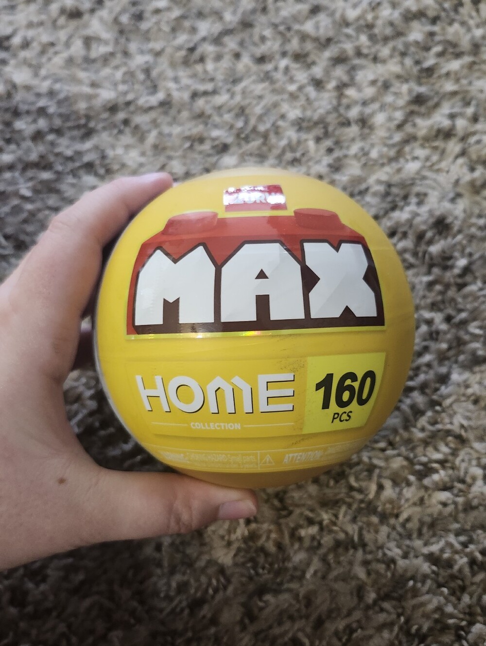 Home Collection 160-Piece Building Set - Yellow